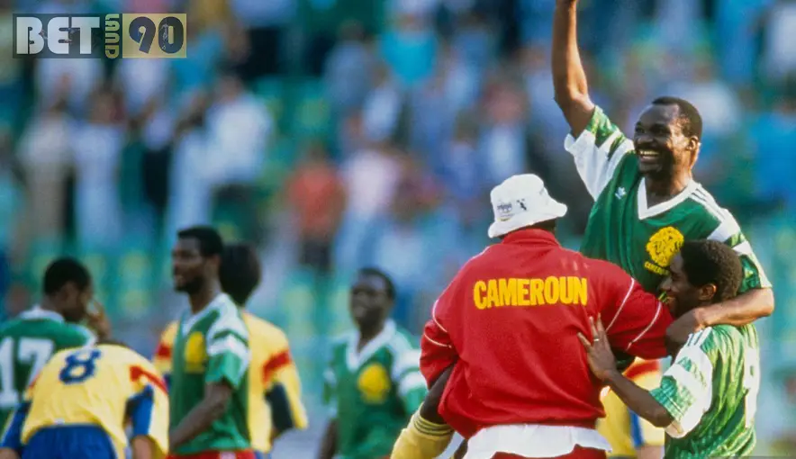 صعود های معجزه آسا دنیای فوتبال 8 Cameroon