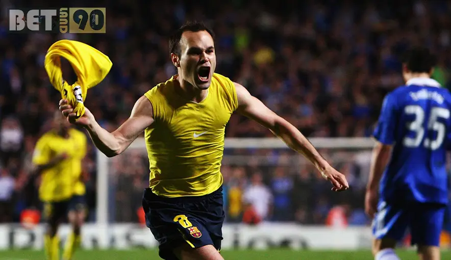 9 گل تاریخی و فراموش نشدنی فوتبال 7 Andres iniesta