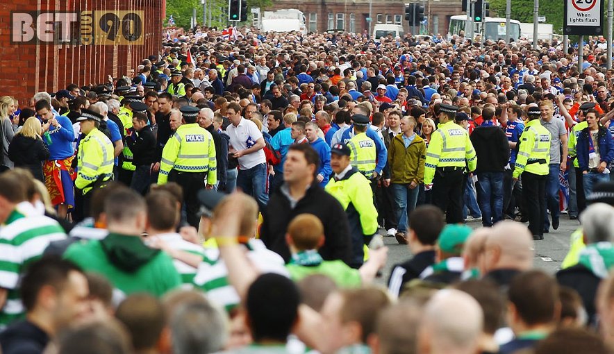 دربی هایی که به خشونت کشیده شدند 4 Celtic Rangers